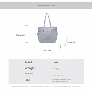 Sac bandoulière unique et essentiel pour le quotidien, sac fourre-tout mignon et tendance pour femmes, sac à main multi-poches pour les trajets quotidiens pour filles, nouveau design - Product Image 2