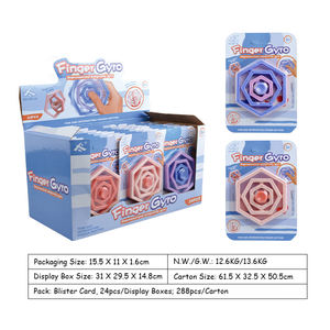 Diseño personalizado 3D Vientiane Gyro espuma moda liberar estrés Fidgets juguetes dedo mano Spinners para adultos alivio del estrés sensorial - Product Image 3