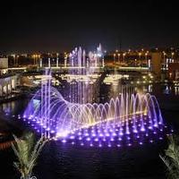 Sistema de Fuente de Agua Danzante para Espectáculos, Diseño Impresionante, Óptimo para Decoración de Centros Comerciales, Ciudades, Festivales y Eventos en Egipto, en Acero Inoxidable