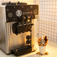 Machine à glace molle 32L/h à prix de gros pour distributeurs et revendeurs, utilisation mondiale