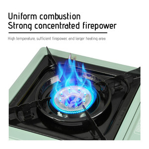 ミニキャンプブタンストーブピクニック折りたたみバーナーキャリングケース付きシングルクッカークックトップ - Product Image 3