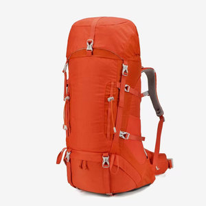Großhandel auf Lager Custom Logo 50L(45 5) Wasserdichter Outdoor Sport Daypack Wandern Camping Rucksack mit Regenschutz