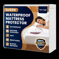 Protège-matelas anti-punaises de lit premium, imperméable, avec fermeture éclair