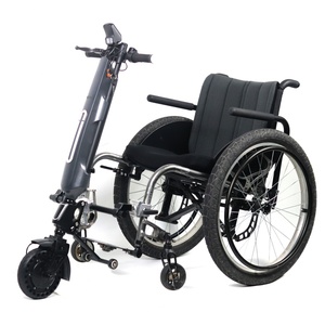 Nouveau produit Conhismotor 350 W, remorque pour fauteuil roulant, vélo électrique, accessoire pour fauteuil roulant sportif, vélo à main - Product Image 1
