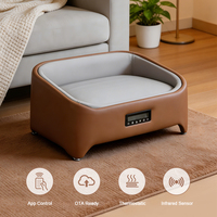 Cama para Mascotas con Calefacción y Refrigeración Inteligentes Controladas por Wifi, Gestión Remota por Aplicación, Diseño Atractivo