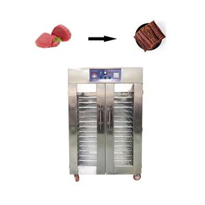 Horno Secador de Alimentos Semiautomático Comercial para Carne Seca con Componente de Motor Central - Product Image 3