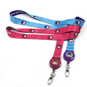 Multi-purpose Lanyards Full Color Satin Lanyards 15/20/25mm Lanyards With Logo Custom