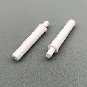 Concealed Hydraulic Damper For Cabinet Door White Plastic Single <b>Track</b> Non Detachable Door Mount Rebound <b>Device</b> - Product Image 3