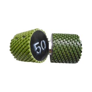 Abendessen Qualität D50 mm Harz Diamant Poliert rommel rad für Granit und Marmor