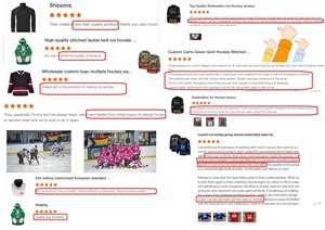 Abbigliamento Sportivo da Hockey su Ghiaccio Personalizzabile Felpe con Cappuccio da Hockey per Adulti Uniforme <span class=keywords><strong>Maglia</strong></span> da Hockey Personalizzata con Logo della Squadra - Product Image 4