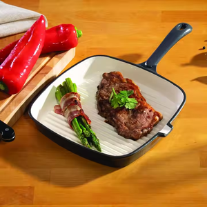 Hot bán gang Bếp Nấu Ăn chảo và chậu Set Cookware sets với nắp - Product Image 5