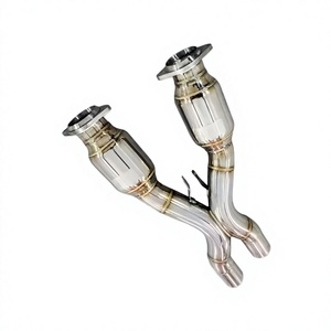 Tuyau d'échappement en X de haute qualité avec catalyseur, en acier inoxydable, adapté aux Ferrari 599 GTB/GTO 2006-2016 - Product Image 5