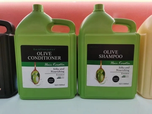 Ensemble complet de soins capillaires à l'huile d'olive <span class=keywords><strong>pour</strong></span> <span class=keywords><strong>cheveux</strong></span> africains, shampoing et revitalisant soyeux et nourrissant, 5L, shampoing à l'huile d'olive <span class=keywords><strong>pour</strong></span> <span class=keywords><strong>cheveux</strong></span> bouclés - Product Image 6