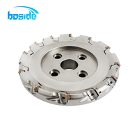 Tête de fraiseuse à face indexable BOSIDE BT50 445 Type 45 degrés avec plaquette SEEN1504 en acier allié au chrome-vanadium 42HRC pour fraisage