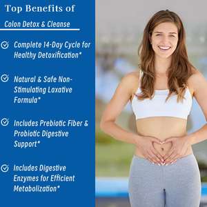 Jumlah pesanan minimum rendah 14 hari untuk dewasa detoks & kapsul pembersih kapsul ekstrak Herbal suplemen serat makanan untuk usus besar dan pencernaan - Product Image 6