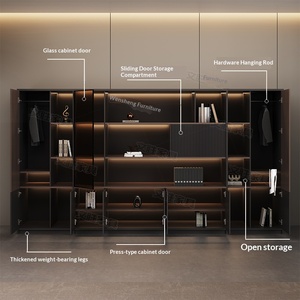 WJG-205X Archivador de Oficina <span class=keywords><strong>Bosss</strong></span>, Mueble de Madera para Archivos, Librero de Pared, Archivador de Documentos Independiente - Product Image 4