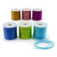 Cordon en nylon de 82 m, 1 mm, cordon de macramé chinois, fil à perles, fil pour la fabrication de bijoux, bracelet tressé DIY