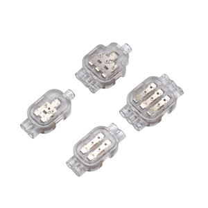 เทอร์มินัลบล็อกแบบเชื่อมต่อเร็วกันน้ำ 1/2/3 เข้า 2/3 ออก วัสดุทนไฟ PC อะแดปเตอร์แบบเสียบ - Product Image 1