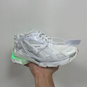Zapatillas Deportivas Casuales de Malla Blanca de Lujo, Calidad 5A, Transpirables, con Cordones, para Hombre y Mujer, Cómodas para Primavera/Otoño - Product Image 1