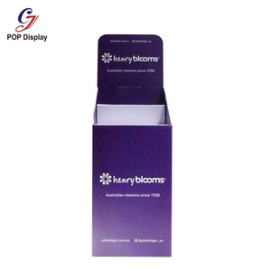 Tùy chỉnh siêu thị Dump thùng sản phẩm hiển thị các tông carton Pop Up shipper hộp hiển thị sóng giấy bán lẻ hiển thị bin - Product Image 3