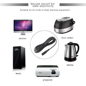 Ac Cord Plug C7 Nema Extension Power Crod Pour Ordinateur Moniteur Ordinateur Câble - Product Image 6