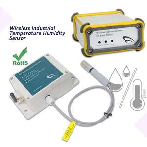 Smart Digital Wireless Data Logger Temperature Sensor With Probe Wireless Industrial Temperature Humidity Sensor