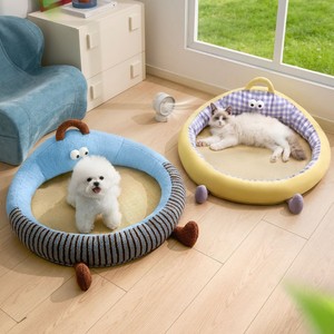New style <b>dog</b> kennel, all-season, pet cooling mat, <b>dog</b> cushion, small <b>dog</b>, panda-shaped <b>sofa</b>, summer cross-border wholesale. - Product Image 4