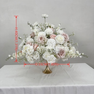 Rosas de Seda Realistas Populares DKB, Hortensias de Tacto Real, Hechas a Mano, Ecológicas, Centros de Mesa en Tamaños Grandes para Bodas y Fiestas - Product Image 2