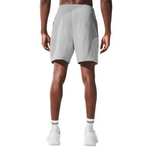 Shorts de tennis personnalisés OEM pour hommes, de haute qualité, confortables, décontractés, athlétiques, unis, taille mi-haute, grande taille - Product Image 4