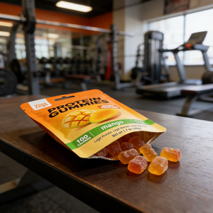 Gummies protéinés au mangue de marque privée – Snack naturel riche en protéines pour la récupération musculaire des adultes - Product Image 4