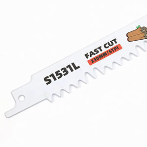 <span class=keywords><strong>S1531L</strong></span> 5T HCS Säbelsägeblätter 240x19x1,5mm Schnellschnitt für Raues Holz und Gartenholz Mit Durchmesser 15 bis 150mm - Product Image 3