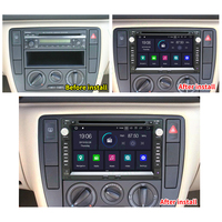 Krando Android 7 pouces simple Din sans fil Carplay autoradio multimédia lecteur DVD écran tactile pour Volkswagen Polo Golf 4 1999 +