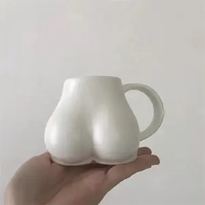 Nordic Modern Creative Ceramic Mug Coffee Cup Woman Body Shaped Ceramic Butt Body Mug for Coffee Milk