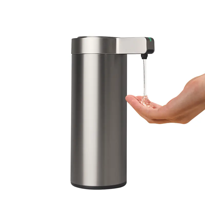 Wholesale Luxury Bathroom Kitchen Hotel Infrared Sensor Touchless Dish Stainless Steel Liquid Automatic Hand Soap Dispenser