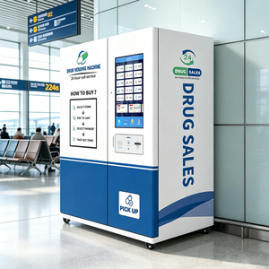 <b>Wifi</b> Smart Medicine Vending Machine 369 Channels 4G Smart Pharmacy Vending Machine Refrigerated Otc Medicine Dispenser Cabinet - Product Image 1