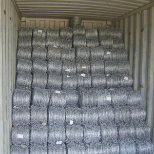 Bobina de alambre de púas galvanizado trenzado doble defensivo fuerte fácilmente ensamblado cerca de alambre de acero construcción protección de prisión - Product Image 6