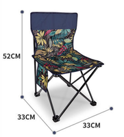 Vente en gros de chaises pliantes légères en fer pour l'extérieur et la chambre à coucher tabourets de croquis durables portables pour barbecue