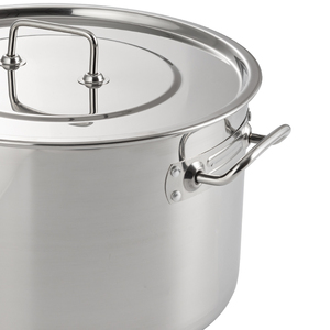 Ensemble de casseroles en acier inoxydable pour la cuisine, <span class=keywords><strong>grande</strong></span> casserole ronde de qualité, <span class=keywords><strong>grande</strong></span> batterie de cuisine, <span class=keywords><strong>marmite</strong></span> avec couvercle, cuisinière de <span class=keywords><strong>grande</strong></span> capacité, ustensiles de cuisine - Product Image 2