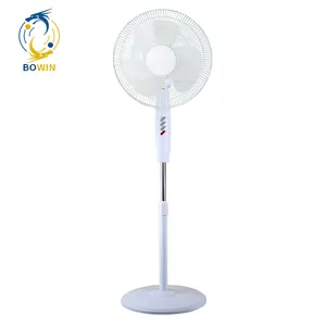 Wholesale 16 Inch Ac/dc 12v Lifepo4 Stand Fan Brushless Motor With remote controller Pedestal Solar Powered Rechargeable Fan