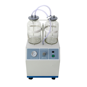 سعر المصنع جهاز شفط مزدوج لللغم بزجاجة من المعدن للاستخدام الطبي - Product Image 1