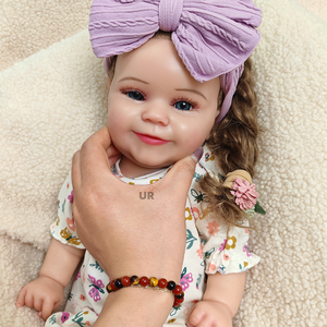 Lifereborn Offre Spéciale 50CM Silicone bébé poupées <span class=keywords><strong>Reborn</strong></span> réaliste enfant en bas âge poupées non peint silicone <span class=keywords><strong>Reborn</strong></span> bébé poupée mignon - Product Image 3