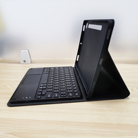 Pour Samsung Galaxy TAB S9 FE 10.9 X510 X516B étui pour tablette clavier dent bleue intégré pavé tactile magnétique intégré pavé tactile