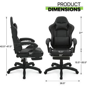 2025 chaud <span class=keywords><strong>pas</strong></span> <span class=keywords><strong>cher</strong></span> confortable marine noir cuir ergonomique <span class=keywords><strong>PC</strong></span> ordinateur jeu chaise Massage Silla <span class=keywords><strong>Gamer</strong></span> chaise de jeu avec haut-parleur - Product Image 3