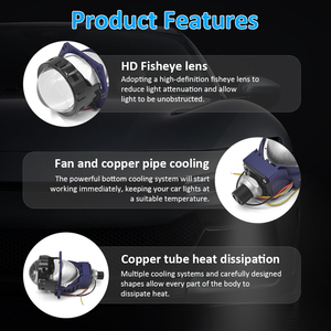 ไฟตัดหมอก DLS-TG40 เลนส์ฟิชอาย LED สว่างพิเศษ 300% ระดับ IP68 - Product Image 4