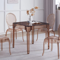 Ensemble de tables de bar en plastique personnalisable, directement de l'usine, pour événements en plein air, hôtels, mariages, banquets, repas