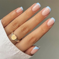 Faux-ongles à pression rouge aspen Senboma fabricants, faux ongles personnalisés