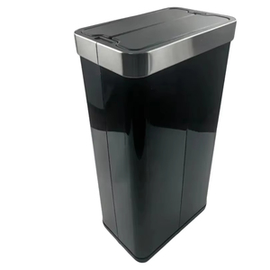 2025 Eco-Friendly Stainless Steel Electronic Trash <b>Bin</b> <b>Sensor</b> Operated Foldable Lid Home Use Office Bathroom Bedroom <b>Kitchen</b> - Product Image 6