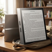 Lector de Libros Electrónicos de 7 Pulgadas con Pantalla Táctil de 300PPI, Dispositivo de Papel Digital con Android 11, Luz Frontal, Teclas para Pasar Páginas, WiFi 6