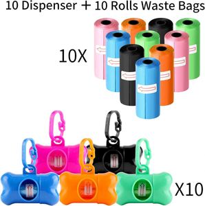 Distributeur de sacs à déjections canines en plastique écologique de haute qualité avec logo personnalisé et contrôle efficace des odeurs - Product Image 3
