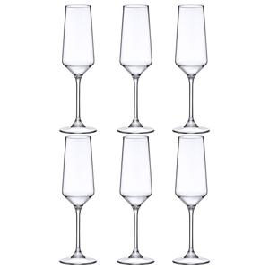 Bicchieri di <span class=keywords><strong>vino</strong></span> <span class=keywords><strong>in</strong></span> <span class=keywords><strong>plastica</strong></span> personalizzati da 8 once all'ingrosso <span class=keywords><strong>per</strong></span> la festa nuziale champagne flauti bicchieri - Product Image 1